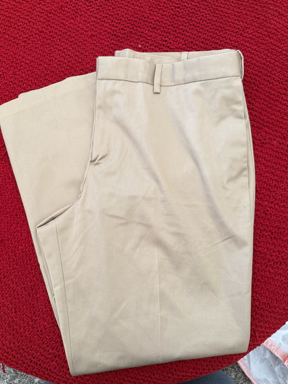 Dockers Khaki Straight-Leg Chinos in Beige